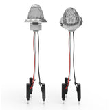 Mid Size Hero Watermelon Jewel Light with Clear Lens and White LEDs