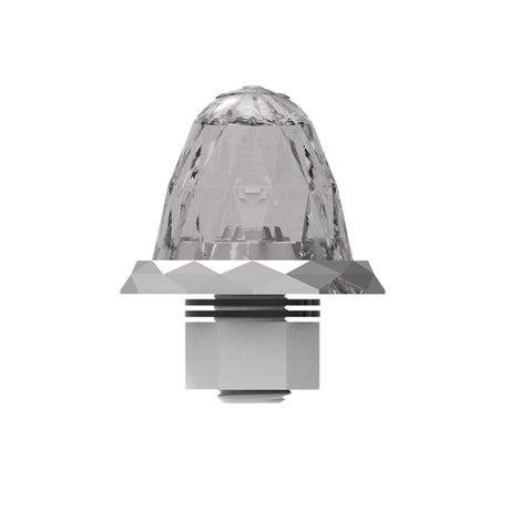Mid size hero watermelon jewel light with clear lens and white leds