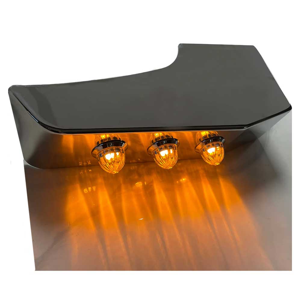Peterbilt 379 SS Blinker Bars with Three Watermelon LEDs