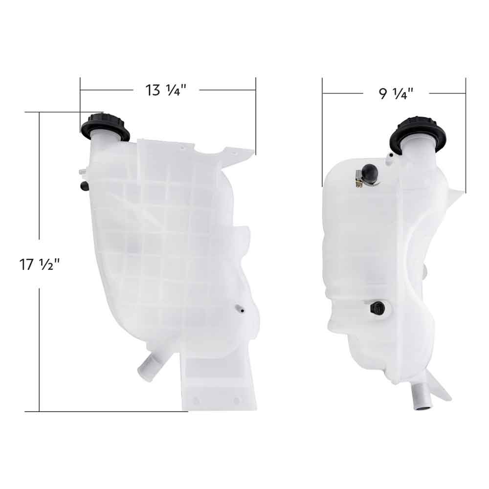 International Durastar 2002-2017 Pressurized Coolant Reservoir with Sensor