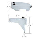 PB 579, KW T680, KW T880 Pressurized Coolant Reservoir with Sensor