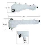 FL Cascadia 2018+ Pressurized Coolant Reservoir, Coolant Level Sensor