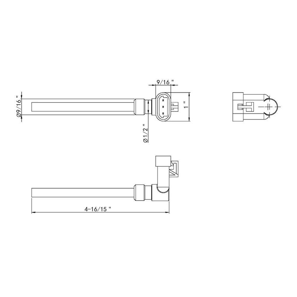 Volvo VNL, VNM 2008-2018 Replacement Coolant Level Sensor