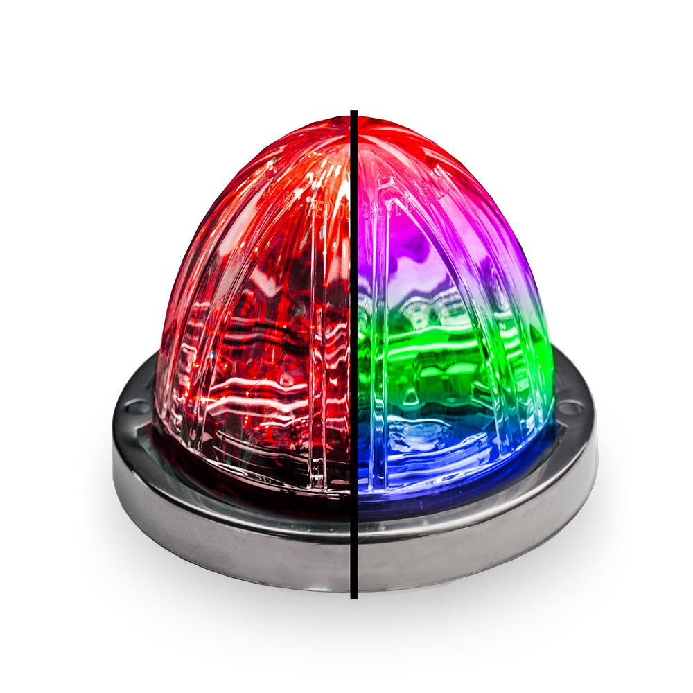 RGB Watermelon Marker Clearance Light with 21 LEDS