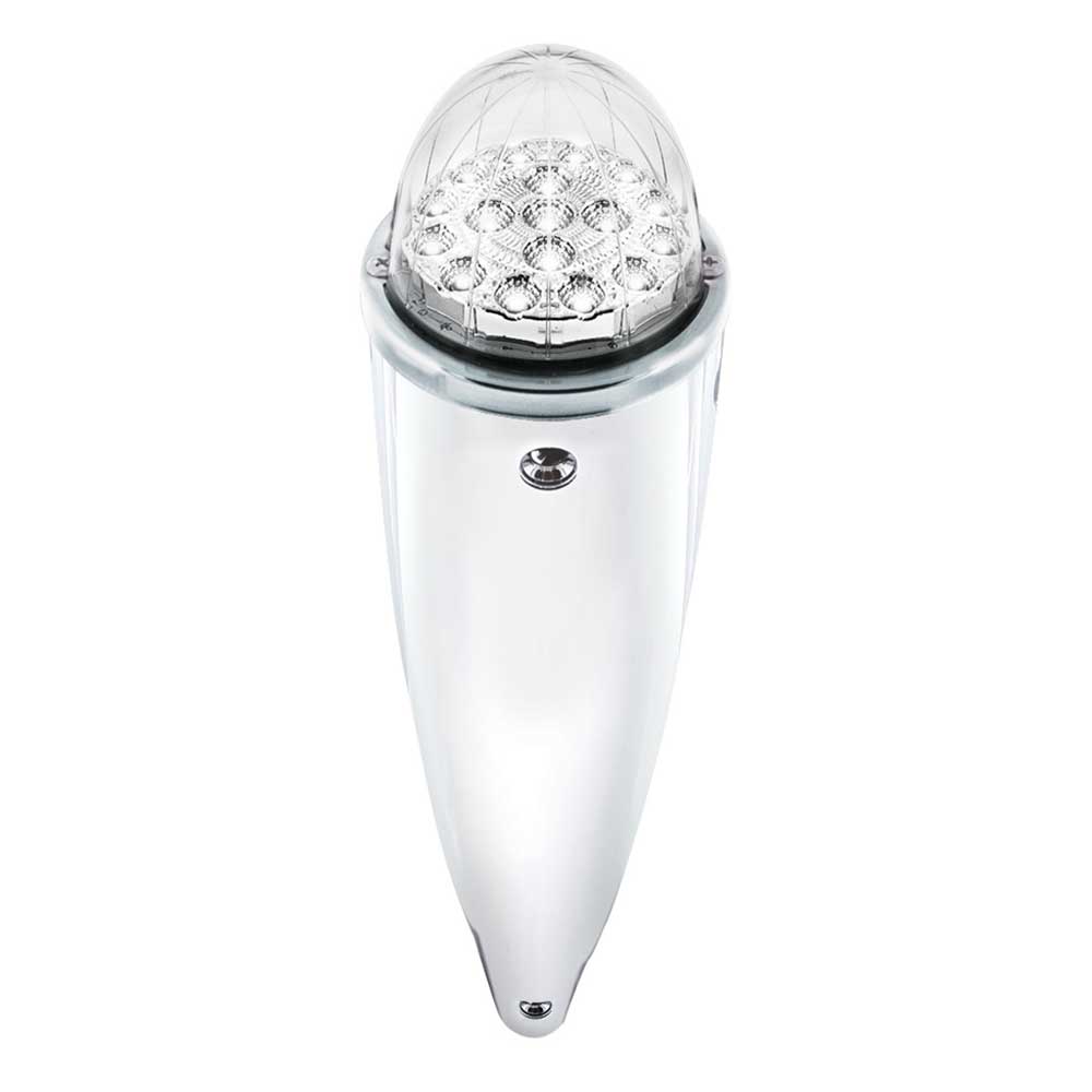 Double Fury 17 LED Dual Function Watermelon Torpedo Cab Light w/ Clear Lens