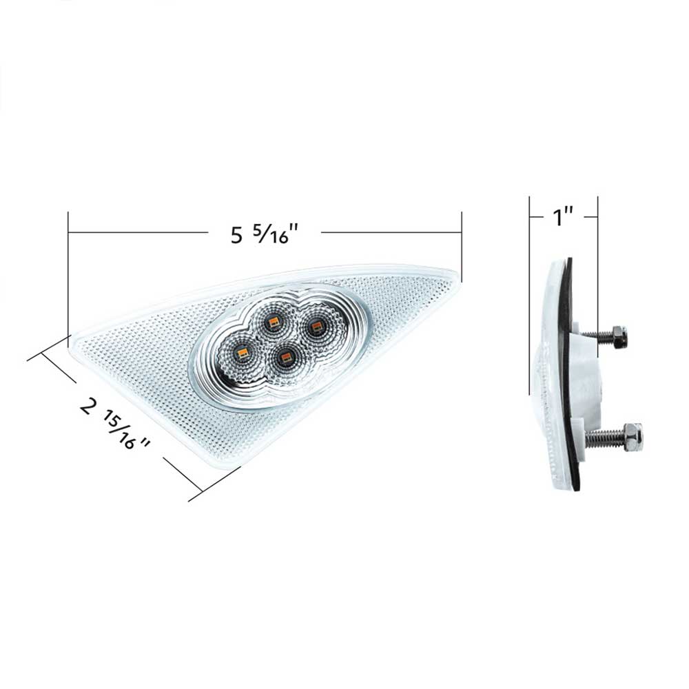 Kenworth T660 2008-2017 Double Fury Fender LED Light
