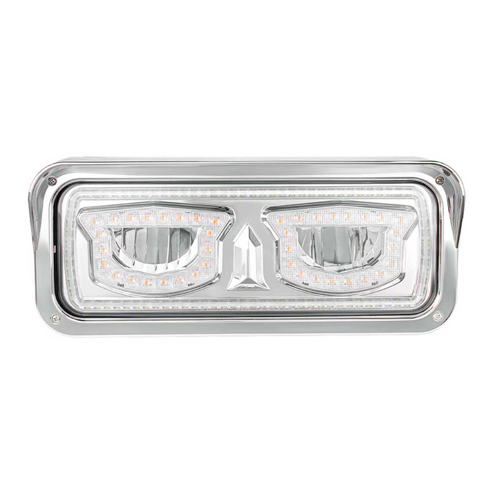 High Power LED Headlight with Turn Signal, Position LED Light