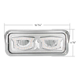 High Power LED Headlight with Turn Signal, Position LED Light