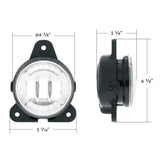 6 LED Volvo VNR 2018-2024 Competition Series Projector Fog Light