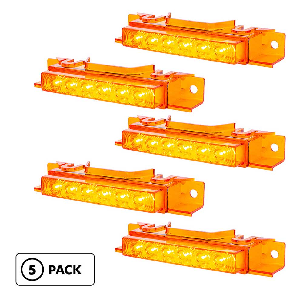 Volvo VNL Visor 6  LED Competition Series - 5 PK