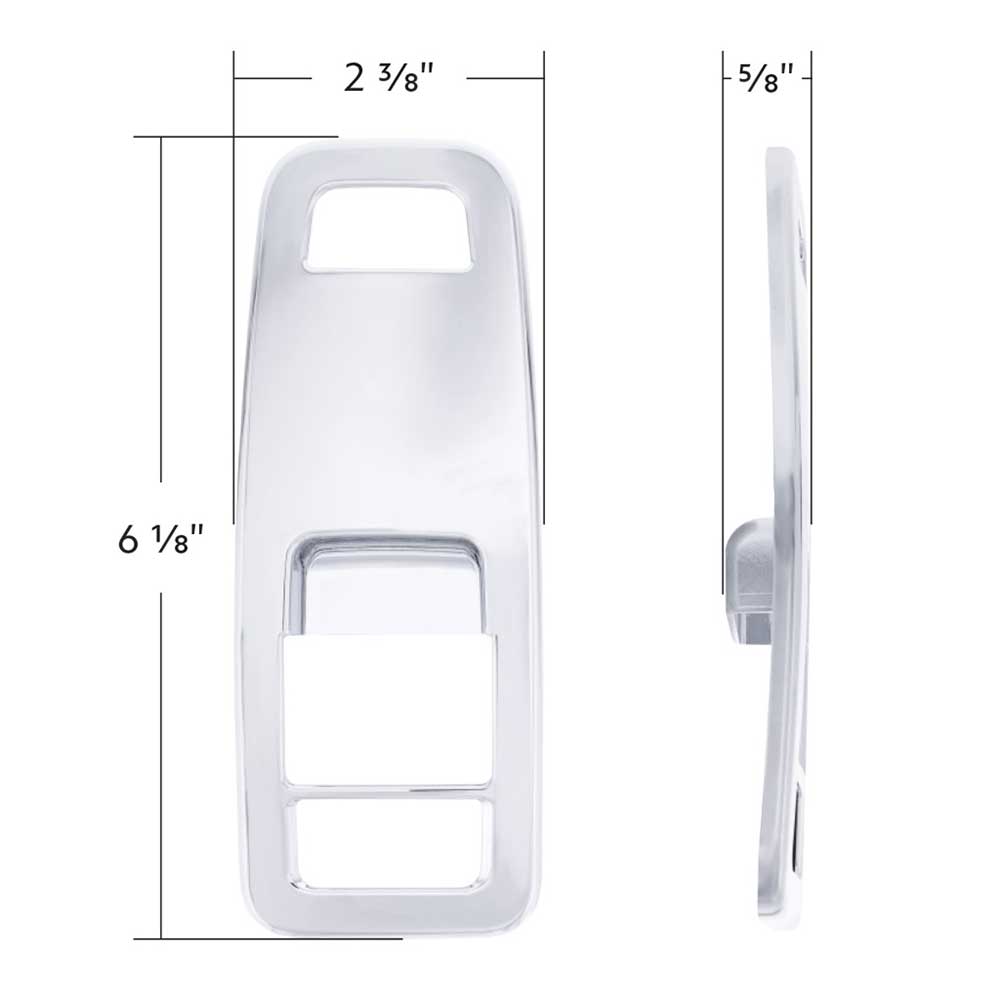 Kenworth T680, T880, W990 Door Switch Cover for Driver Side Without Power Mirrors