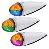 Double Fury 17 LED Dual Function Watermelon Torpedo Cab Light w/ Clear Lens