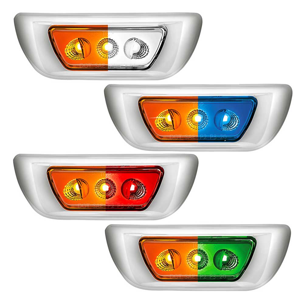 Double Fury Cab 3 LED for 2012-2021 Peterbilt 579, 2013-2021 Kenworth T680