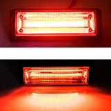 Low Profile Red Flush Mount LED Warning Light