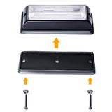 Low Profile Red Flush Mount LED Warning Light