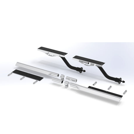 29" Half fenders mount swivel stainless steel kit