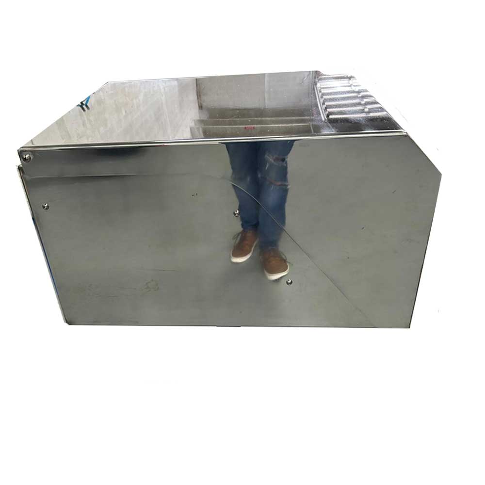 Grillhaul Semi-Truck Portable Propane Polished Aluminum Grill