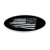Peterbilt Flag with Black Background Emblem