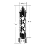 Black Brooklyn Shifter Knob with 13/15/18 Speed Adapter