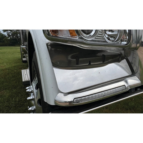 Peterbilt 589 blind mount fender guard for semi trucks
