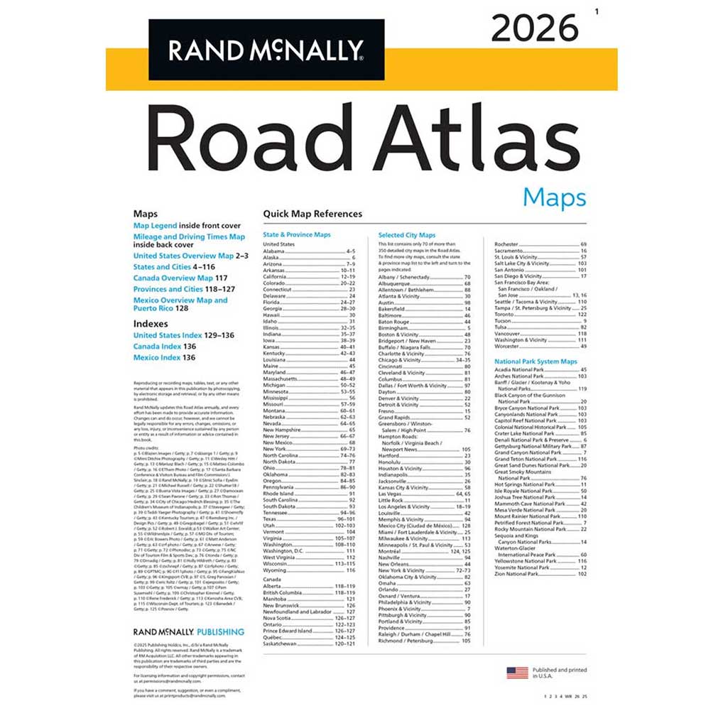 2026 Rand McNally Deluxe Motor Carriers' Road Atlas