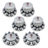 RealLogo Kenworth Floater Chrome Axle Cover Kit