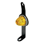 Kenworth W900 Bumper Support Bracket with Amber Lens Watermelon