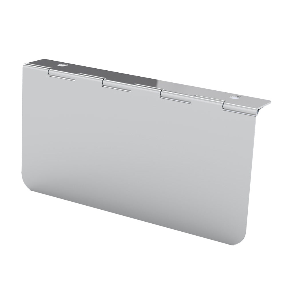 4"X 8" Stainless Steel Hinged Permit Plate