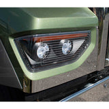 Western Star 47X, 49X Set Forward Axle Stainless Fender Guards