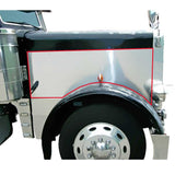 Peterbilt 379 Long Hood Stainless Steel Side Panels