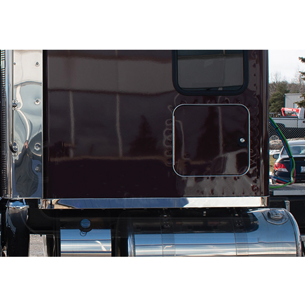 80" Peterbilt 589 Sleeper Panel with 10 3/4" Amber Lights