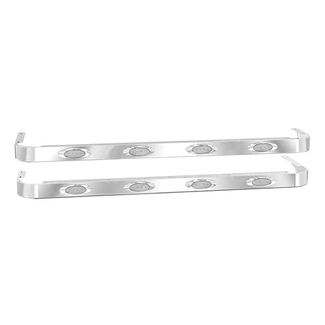 72" PB 589 sleeper panel with four M1 leds, close-up