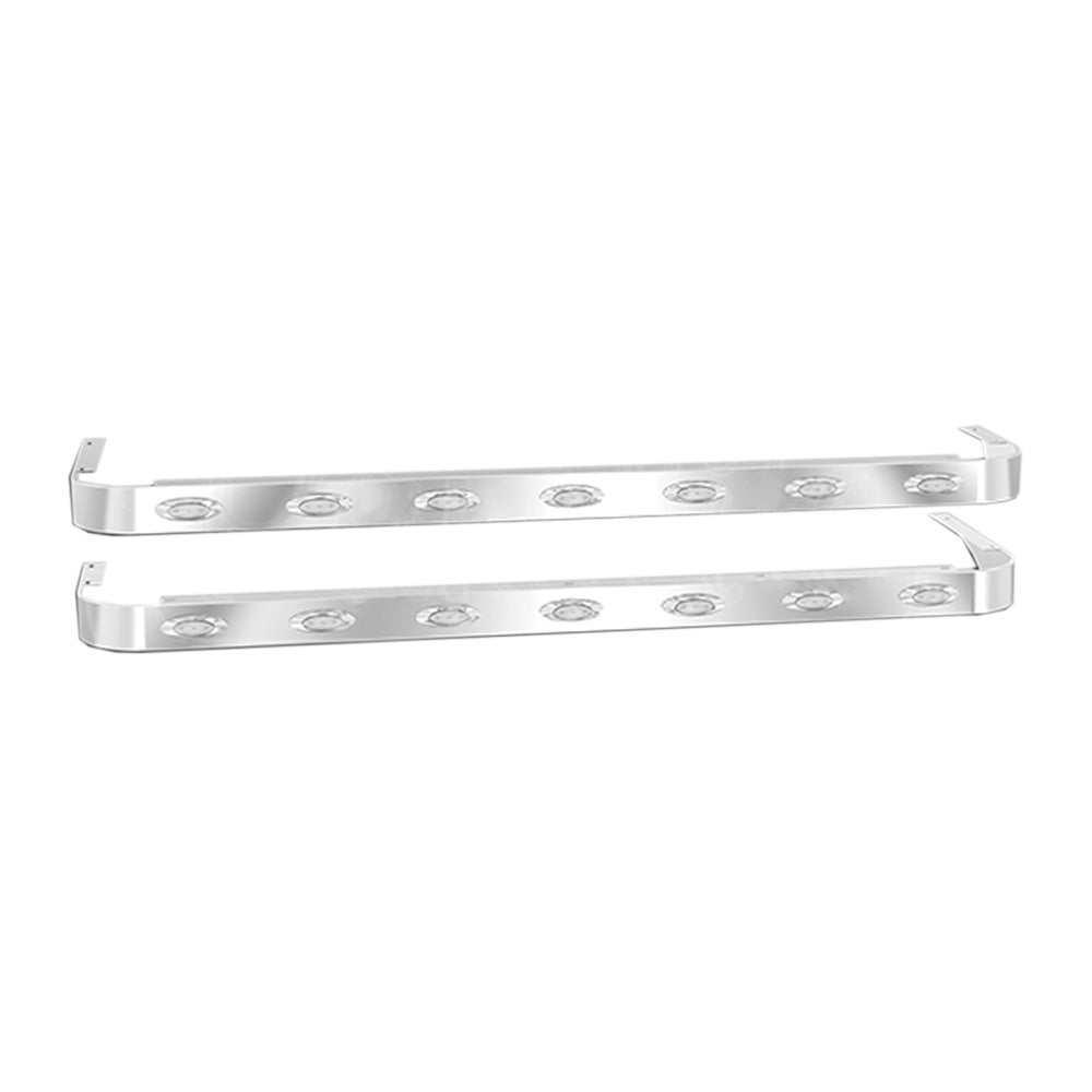 PB 589 72" Sleeper Panel with Seven M5 Amber/Clear LED Lights