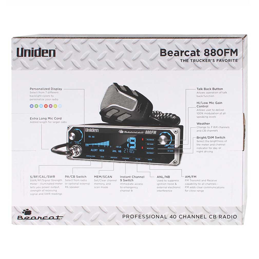 Uniden Bearcat 880FM CB Radio
