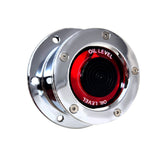 Smooth Front Oil Cap with Window for 4-1/2" Bolt Pattern