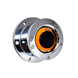 Smooth Front Cap Oil Cap Cover with Window for 5-1/2" Bolt Pattern