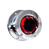 Smooth Front Cap Oil Cap Cover with Window for 5-1/2" Bolt Pattern