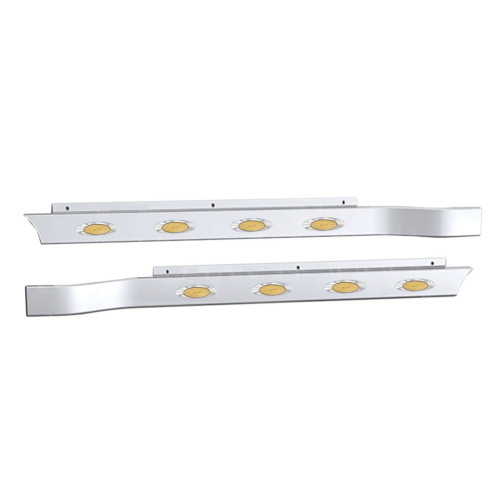 Peterbilt 589 Cab Panels with Four M5 Oval LEDS