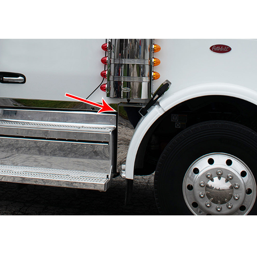 Peterbilt 589 Short Hood Blank Extension Panel – Iowa 80
