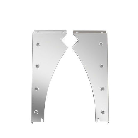 Close-up of PB 589 short hood Ext panel with four 3/4" round M5 LED lights