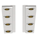Peterbilt 589 Long Hood EXT Panel with Four M1 LEDs