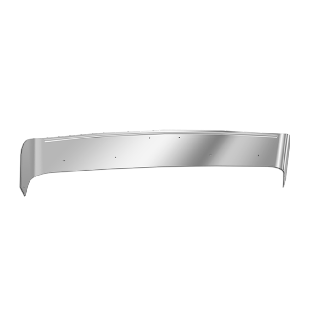 Freightliner Columbia Stainless Steel Bug Shield with Grab Handle