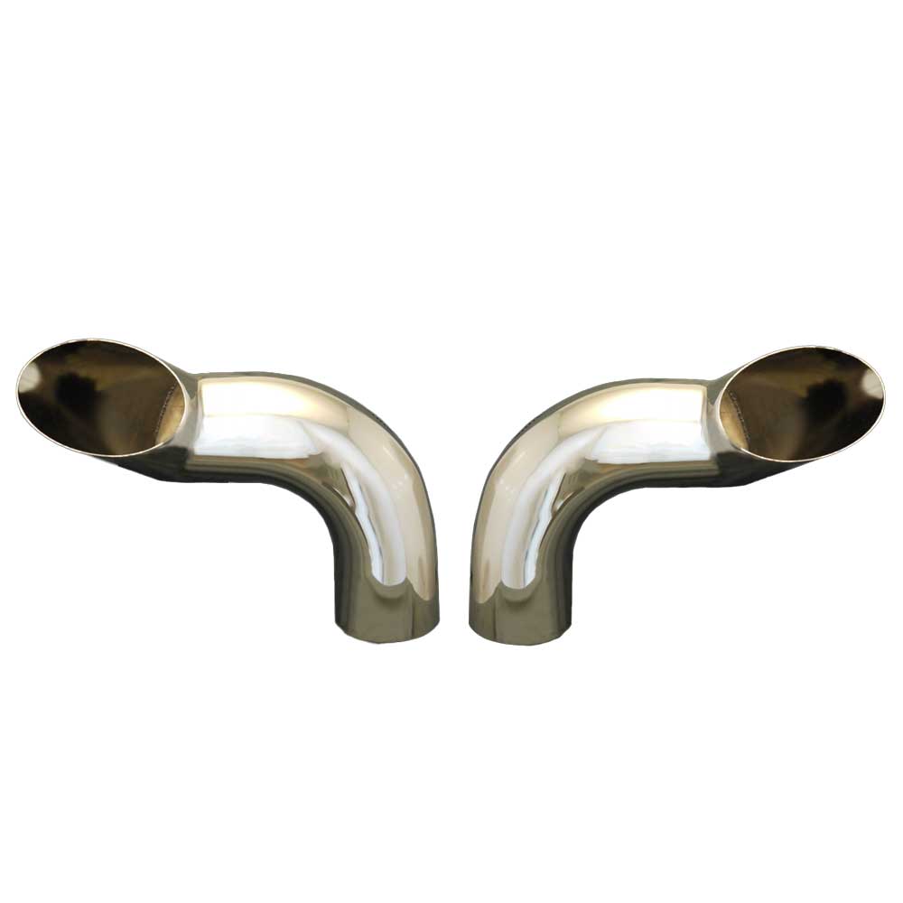 5"OD, 12" x 18" Longhorn Chrome Stacks Plain End