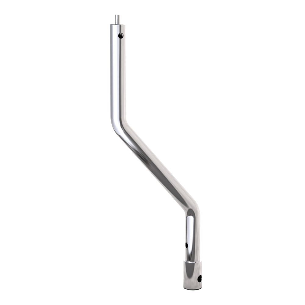Peterbilt 589 2024 and Newer Stainless Steel Double Bend Silent Shifter