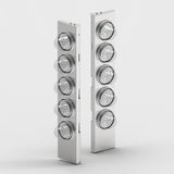 Peterbilt 589 Front SS AC Bars 5 Amber Watermelon for 15" Donaldson