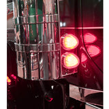 Peterbilt 589 Rear SS AC Bars 2 GLO Red Watermelon for 15" Donaldson