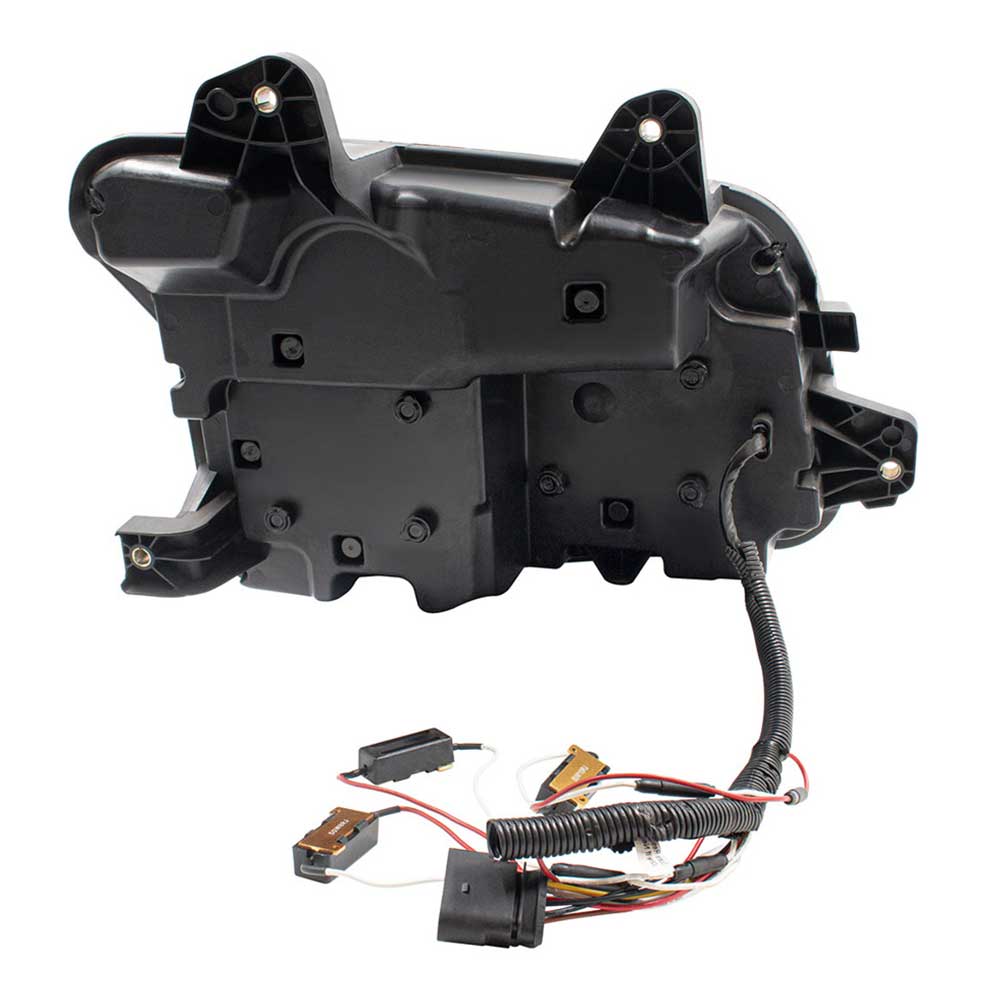 Kenworth T880 LED Headlight with Turn Signal and White Halo