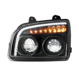 Kenworth 2015+ T880 Headlight with Turn Signal, Light Bar