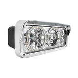 High Power Heated 10 LED Headlight with LED Turn, DRL