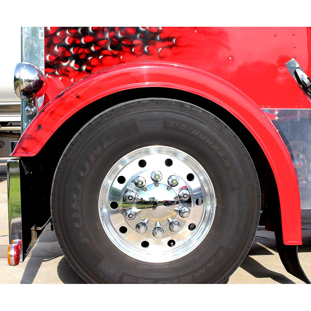 PB379 Front Fenders 4.5", close-up